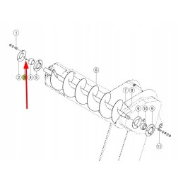 236944 0 grease fitting c s6 x 1