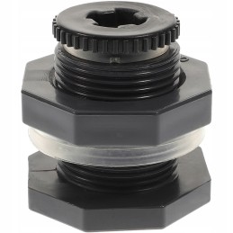 Water tank connector, aquarium bulkhead parts