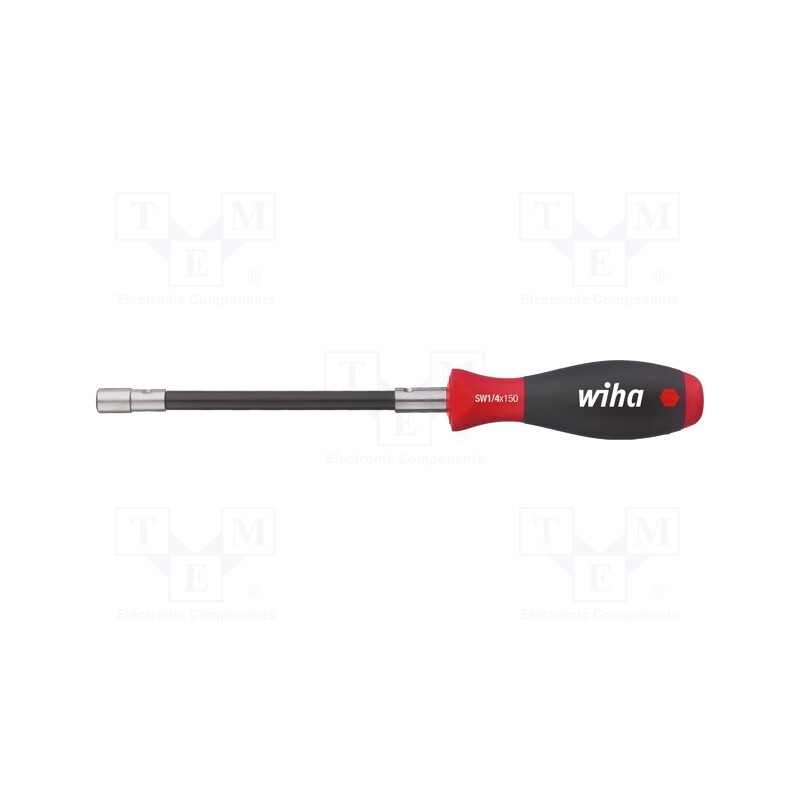 1 pcs x WIHA - 1479 - Screwdriver handle, SoftFinish®, Blade length: 150mm