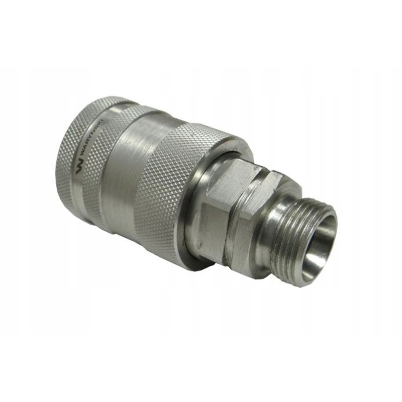 Hydraulic quick connector, M22x1 socket, 5 euro connections