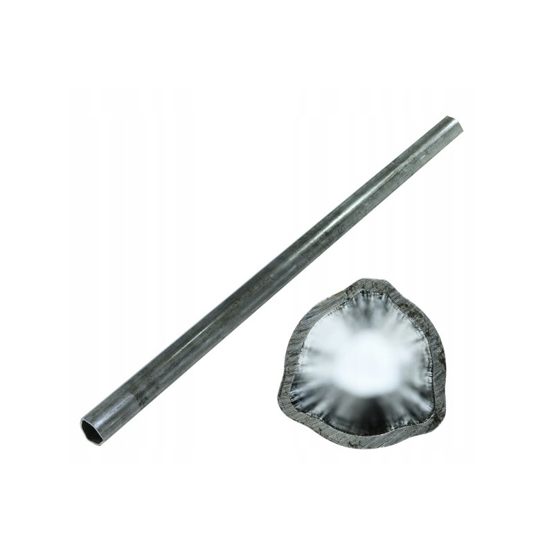 External triangular pipe 43x3mm, length 87 2cm d