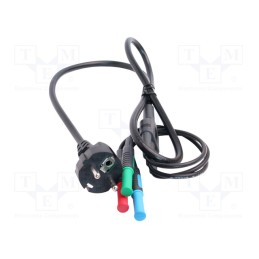 1 pcs x KYORITSU - KEW7218A - Test lead, Len: 1.23m, KEW4140,KEW6016,KEW6516,KEW6516BT