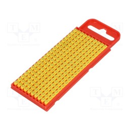 200 pcs x HELLERMANNTYTON - 561-01334 - Markers, Marking: L3, 2÷2.8mm, polyamide, yellow, -40÷85°C, push-in