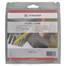 Universal Kramp blister fuel hose 2 x 3 5 m