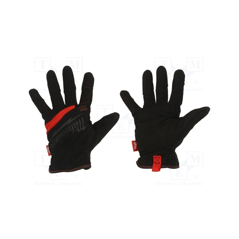1 set x Milwaukee - 48229712 - Protective gloves, Size: 9,L, Flex