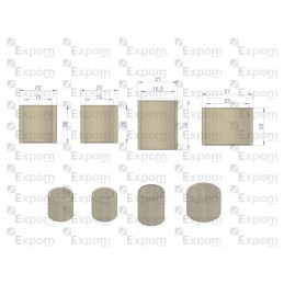 Starter bush r 7 set expom 8410000ex