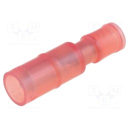 5 pcs x NICHIFU - PC 4009-F-WP-RCL - Terminal: round, female, Ø: 4mm, 0.75÷1.25mm2, crimped, for cable