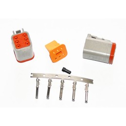 JCB Manitou Terex Cat headlamp plug connector