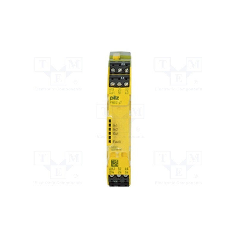1 pcs x PILZ - 750107 - Module: extension, PNOZ s7, Usup: 24VDC, IN: 1, OUT: 5, -10÷55°C, IP40