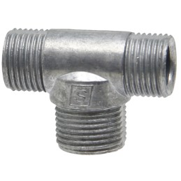 Screw connector tee r71963 john deere
