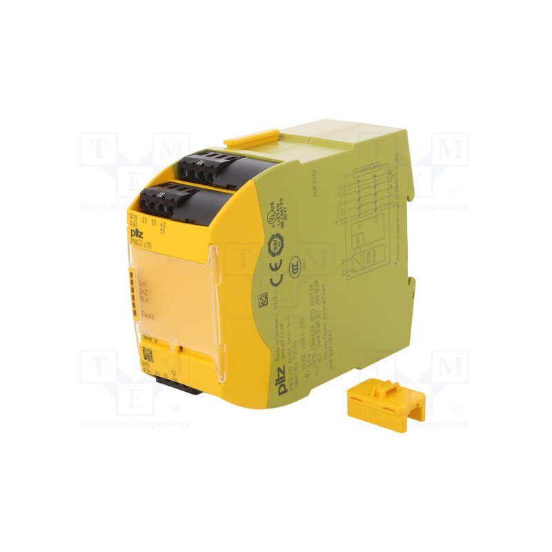 1 pcs x PILZ - 750110 - Module: extension, PNOZ s10, Usup: 24VDC, IN: 1, OUT: 5, -10÷55°C