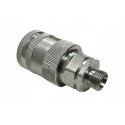 Hydraulic quick connector, M16x1 socket, 5 euro connections