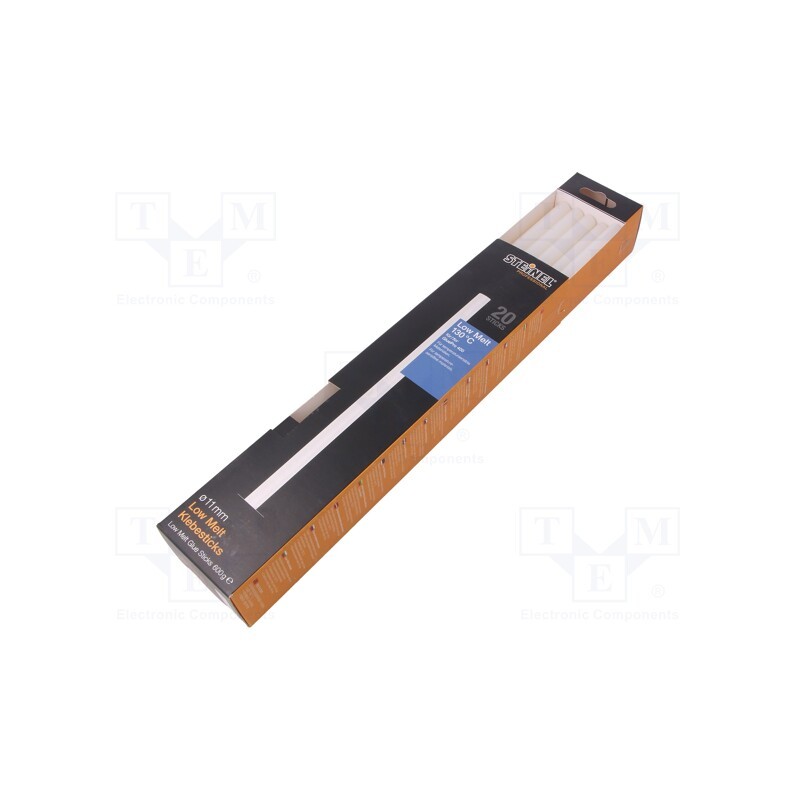 1 pcg x STEINEL - LOW MELT 130ST - Hot melt glue, Ø: 11mm, white,transparent, L: 300mm, Bonding: 40s
