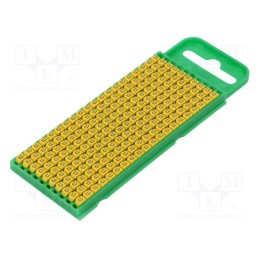 200 pcs x HELLERMANNTYTON - 561-00334 - Markers, Marking: L3, 0.8÷2.2mm, polyamide, yellow, -40÷85°C, WIC