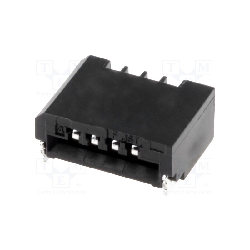 5 pcs x JST - 04FMN-SMT-A-TF (LF)(SN) - Connector: FFC/FPC, horizontal, PIN: 4, Non-ZIF, SMT, 0.5A, -25÷85°C