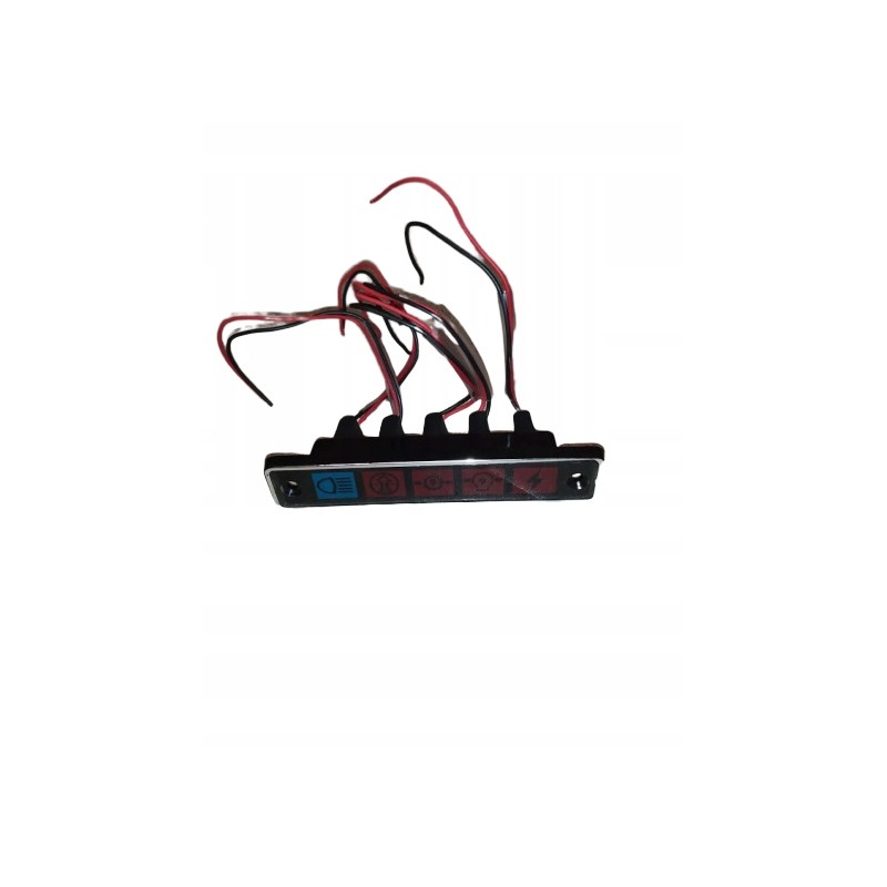 Housing of mf3 mf4 control lamps with bulbs