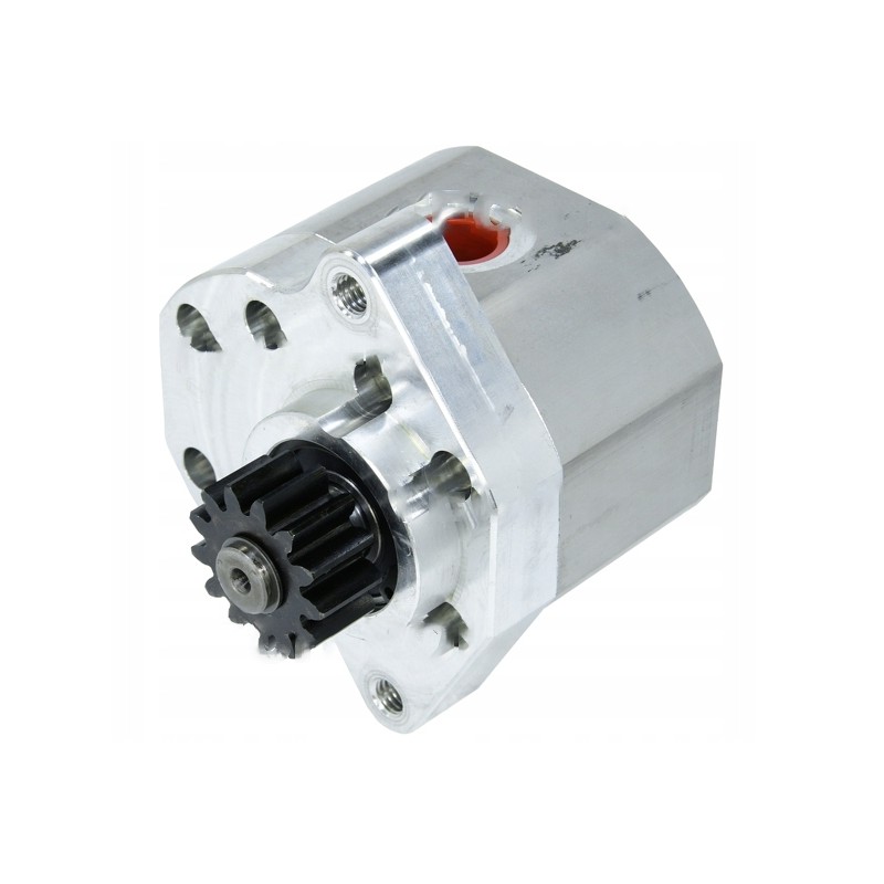 The power steering pump connects m