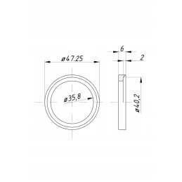 Intake valve seat oversize 1 25 c 360