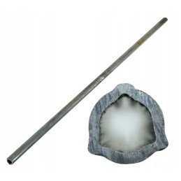 Internal triangular pipe 26 5x3 5mm length 131 4
