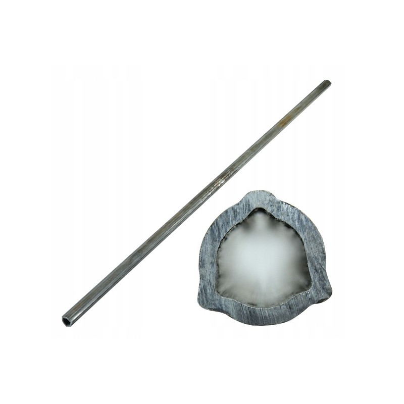 Internal triangular pipe 26 5x3 5mm length 131 4