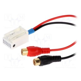 1 pcs x 4CARMEDIA - MFD3-RCA - Aux adapter, RCA, VW, 1.25m
