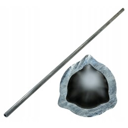 Internal triangular pipe 26 5x3 5mm length 151 4