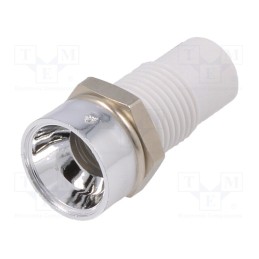 5 pcs x SIGNAL-CONSTRUCT - SKB08 - Indicator: LED, recessed, Ø8mm, polycarbonate, ØLED: 5mm