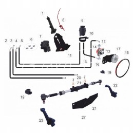 Support C 330 Ursus flat axle compressor orbitr