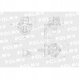 Feed pump 0011245u91 Polmo
