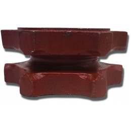 Spreader drive socket wheel, keyway 10 mm, 6 teeth