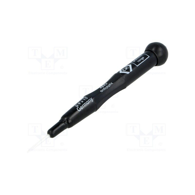 1 pcs x C.K - T4845 09 - Ceramic trimmer, Blade length: 16mm, Overall len: 110mm, Bit: slot