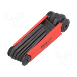 1 pcs x BAHCO - BE-9777 - Wrenches set, hex key