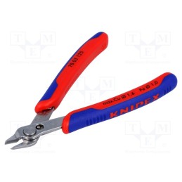 1 pcs x KNIPEX - 78 03 125 - Pliers, side,cutting,precision, 125mm, without chamfer