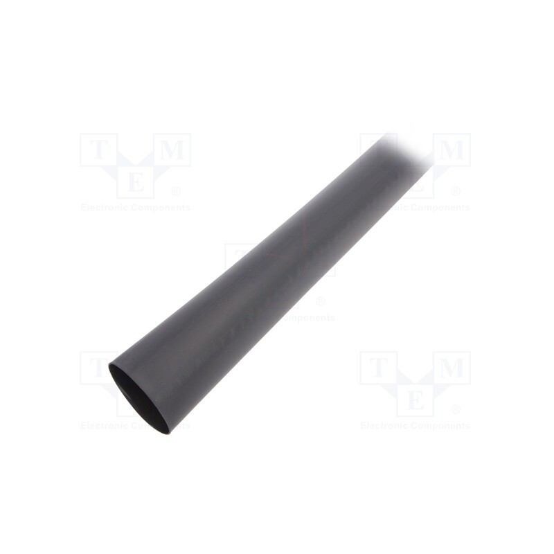1 pcs x TE Connectivity - ATUM-32/8-0-STK - Heat shrink sleeve, glued, 4: 1, 32mm, L: 1.2m, black, polyolefine