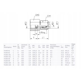 Connector for pressure gauge BSP 1 4 m12x1 5 thread