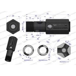 Hydraulic cylinder valve C 360 Warynski