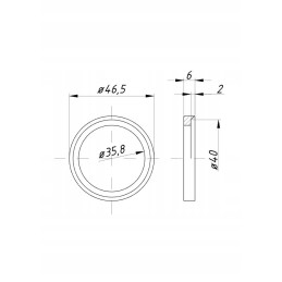Intake valve seat oversize 0 50 c 360