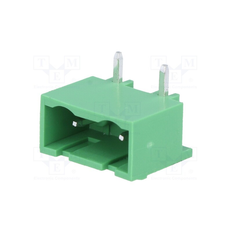 5 pcs x DEGSON ELECTRONICS - 2EDGRC-7.5-02P-14-00A(H) - Pluggable terminal block, Contacts ph: 7.5mm, ways: 2, angled 90°