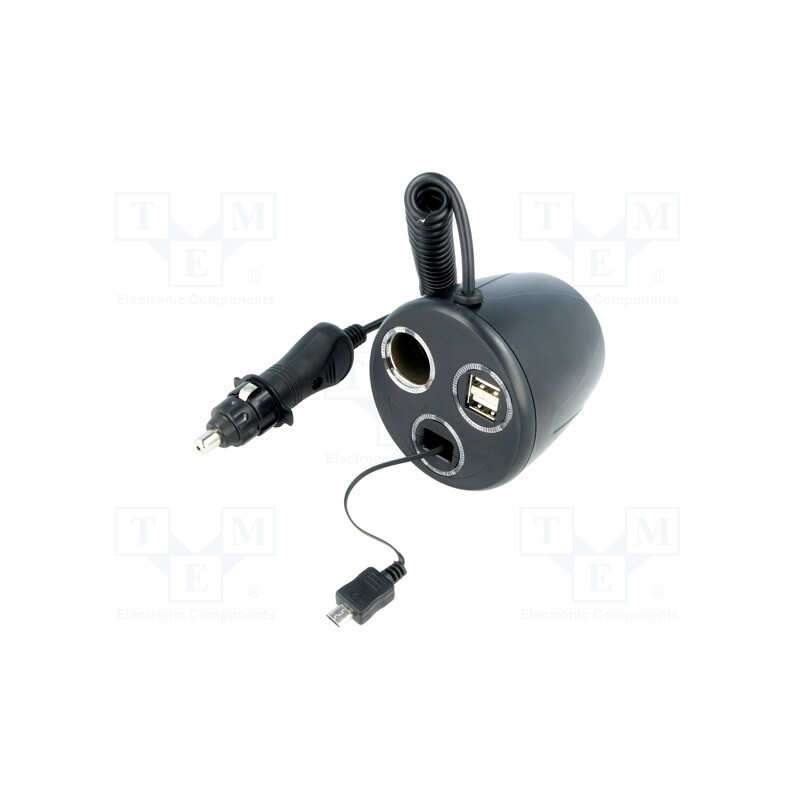 1 pcs x SCI - Automotive power supply, Sup.volt: 12÷24VDC, 5V/2.5A,12V/6A