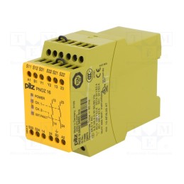 1 pcs x PILZ - 774060 - Module: safety relay, PNOZ 16, 24VAC, Usup: 24VDC, Contacts: NO x2