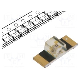 2 pcs x BROADCOM (AVAGO) - HSMA-C265 - LED, SMD, 1305, amber, 28.5÷75mcd, 3.4x1.25x1.1mm, 150°, 1.9÷2.4V