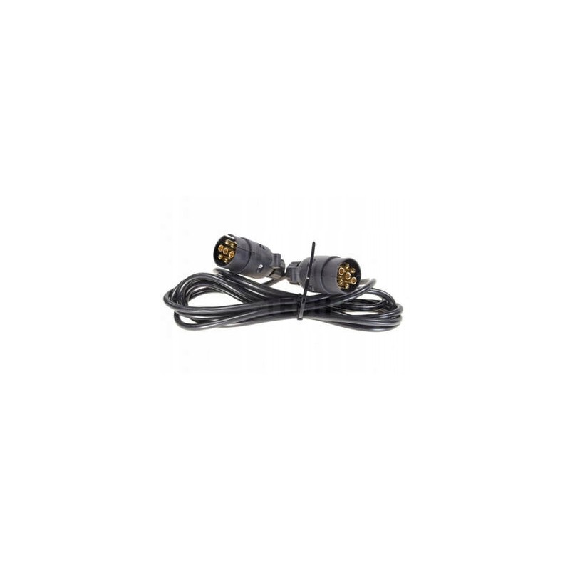 Trailer electrical connector 2 plugs 7 wires 3 5m