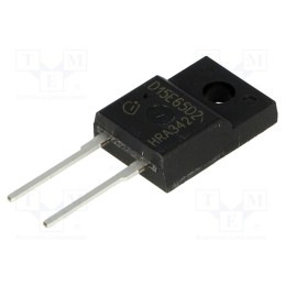 1 pcs x INFINEON TECHNOLOGIES - IDV15E65D2XKSA1 - Diode: rectifying, THT, 650V, 15A, , TO220FP-2