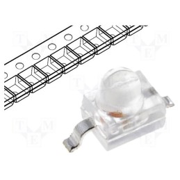 2 pcs x KINGBRIGHT ELECTRONIC - KM-27MGC-09 - LED, SMD, Gull wing, green, 280÷600mcd, 2.21x2.92x2.21mm, 20°, 20mA