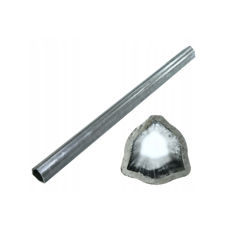 Internal triangular pipe 45x4mm length 67 4cm d