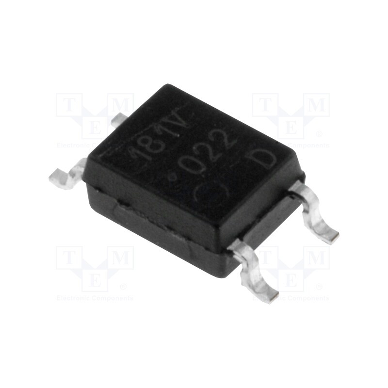2 pcs x BROADCOM (AVAGO) - HCPL-181-06DE - Optocoupler, SMD, Ch: 1, OUT: transistor, Uinsul: 3.75kV, Uce: 80V