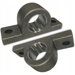 Set of 2x strong bracket for mounting the actuator, diameter 45mm