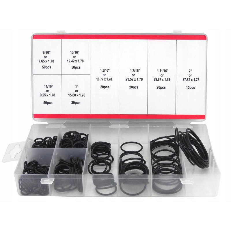Set of O-ring orfs seals, 250 pcs