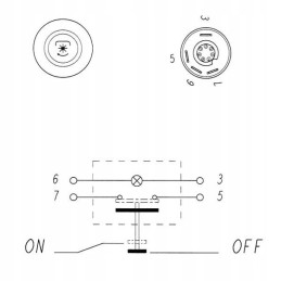 Deutz Case MF universal PTO control switch