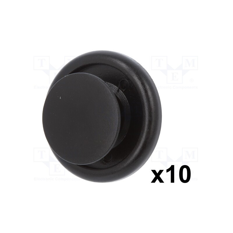 1 pcg x ROMIX - B22090 - Rivet, 10pcs, Citroën,Lexus,Peugeot,Toyota, L: 8mm, polyamide